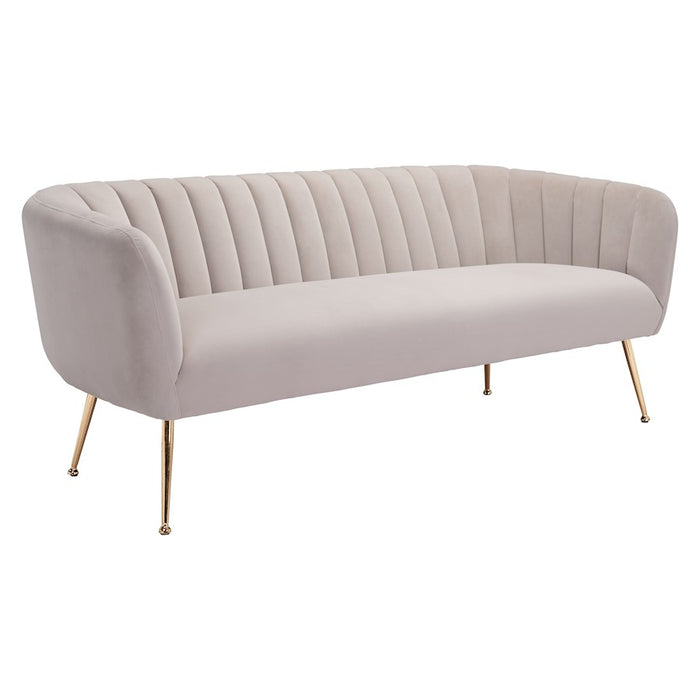 Zuo Modern Deco Sofa, Beige - 101853