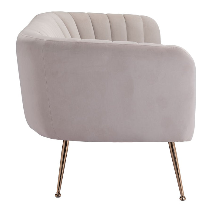 Zuo Modern Deco Sofa, Beige