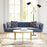 Zuo Modern Deco Sofa, Gray