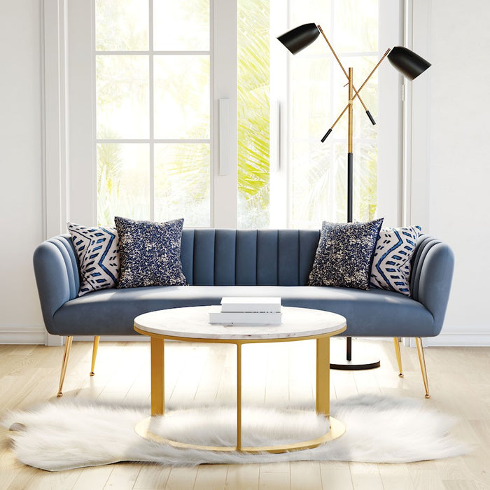 Zuo Modern Deco Sofa, Gray