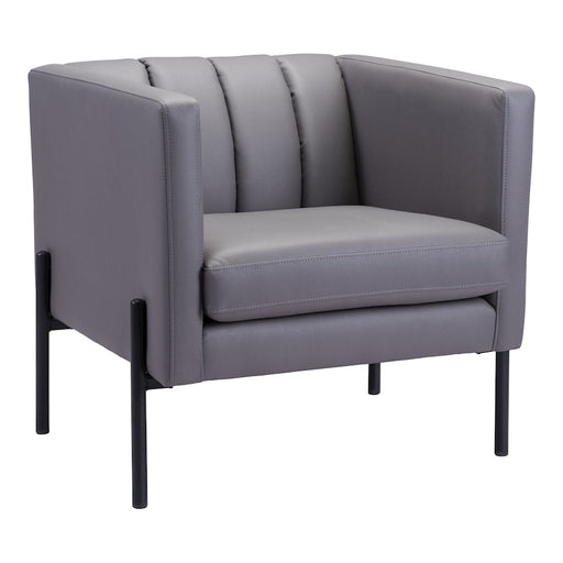 Zuo Modern Jess Accent Chair, Gray