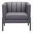 Zuo Modern Jess Accent Chair, Gray
