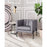 Zuo Modern Jess Accent Chair, Gray