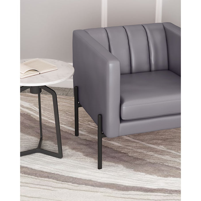 Zuo Modern Jess Accent Chair, Gray
