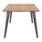 Zuo Modern Perpignan Dining Table, Brown