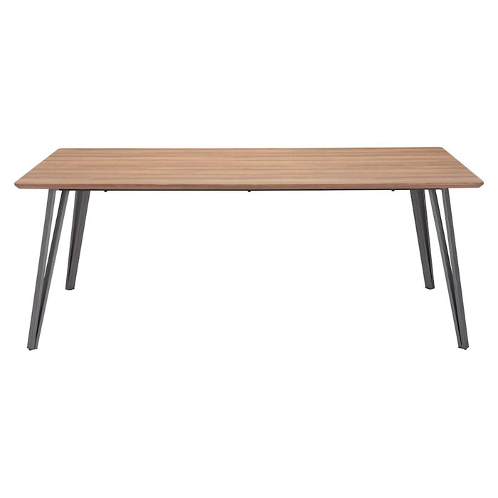 Zuo Modern Perpignan Dining Table, Brown