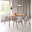 Zuo Modern Perpignan Dining Table, Brown