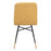 Zuo Modern Var Dining Chair Set of 2, Yellow