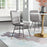 Zuo Modern Var Dining Chair Set of 2, Gray