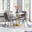 Zuo Modern Var Dining Chair Set of 2, Gray