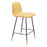 Zuo Modern Var Counter Stool, Yellow - 101894