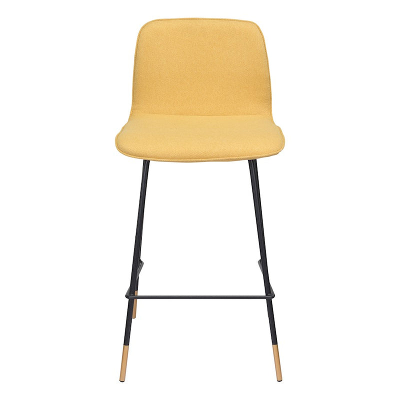 Zuo Modern Var Counter Stool, Yellow