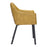 Zuo Modern Loiret Dining Chair Set of 2, Yellow