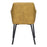 Zuo Modern Loiret Dining Chair Set of 2, Yellow