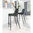 Zuo Modern Magnus BarStool Set of 2, Black