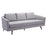 Zuo Modern Divinity Sofa, Gray - 101926