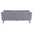 Zuo Modern Divinity Sofa, Gray