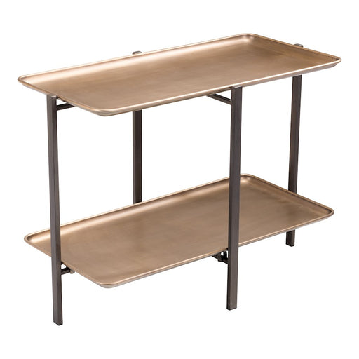 Zuo Modern Benjamin Coffee Table, Brass