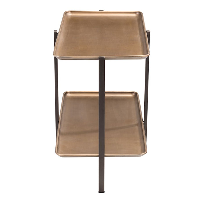 Zuo Modern Benjamin Coffee Table, Brass