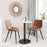 Zuo Modern Daniel Dining Chair Set of 2, Vintage Brown