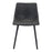 Zuo Modern Daniel Dining Chair Set of 2, Vintage Black