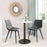 Zuo Modern Daniel Dining Chair Set of 2, Vintage Black