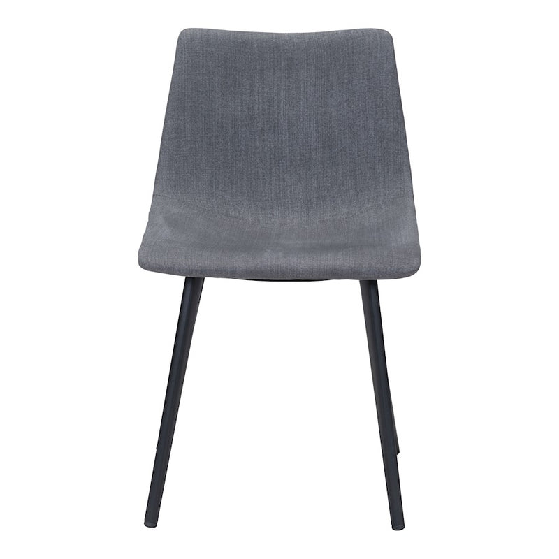 Zuo Modern Daniel Dining Chair Set of 2, Gray