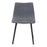 Zuo Modern Daniel Dining Chair Set of 2, Gray