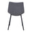 Zuo Modern Daniel Dining Chair Set of 2, Gray