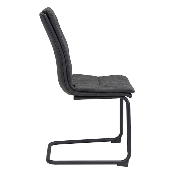Zuo Modern Sharon Dining Chair Set of 2, Vintage Black