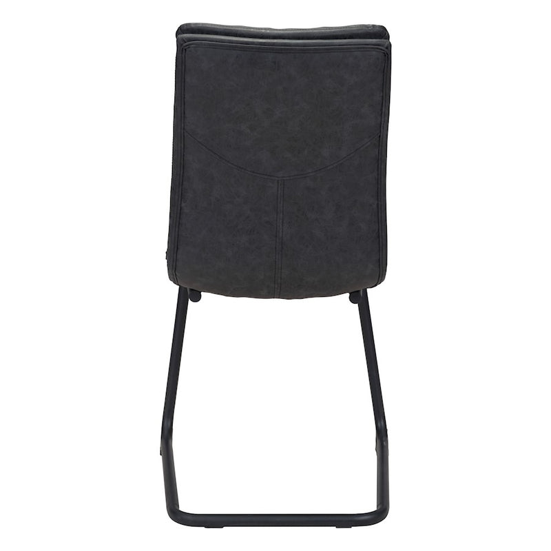 Zuo Modern Sharon Dining Chair Set of 2, Vintage Black
