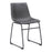 Zuo Modern Smart Dining Chair Set of 2, Charcoal