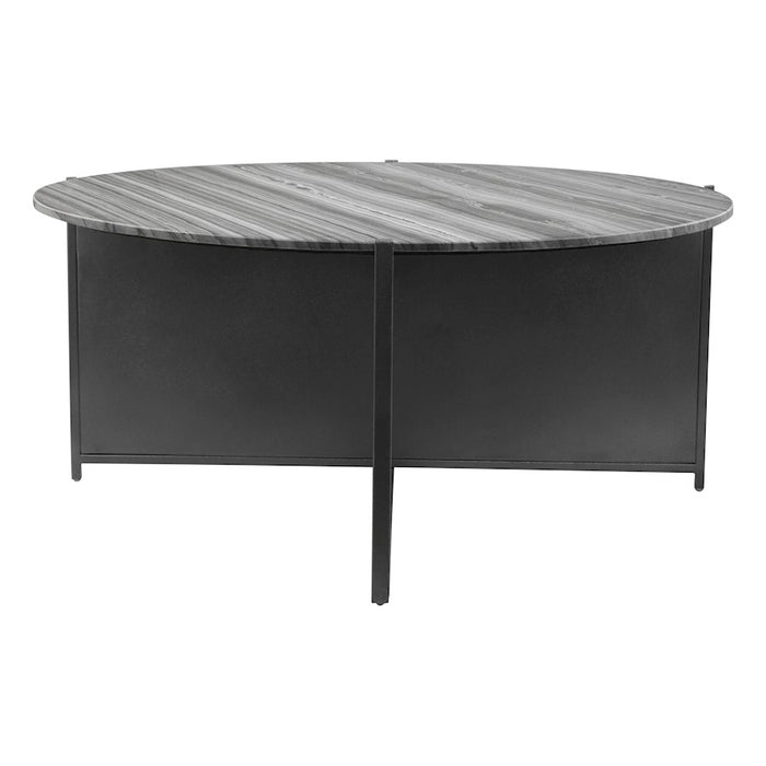 Zuo Modern Mcbride Coffee Table, Gray/Black