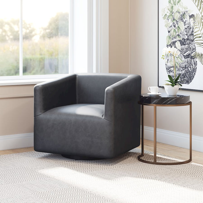 Zuo Modern Brooks Accent Chair, Gray