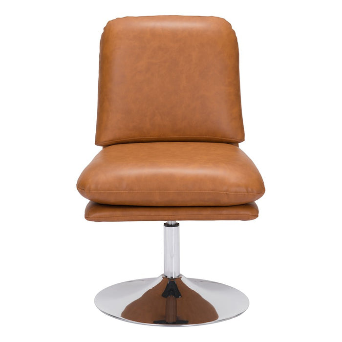 Zuo Modern Rory Accent Chair, Brown