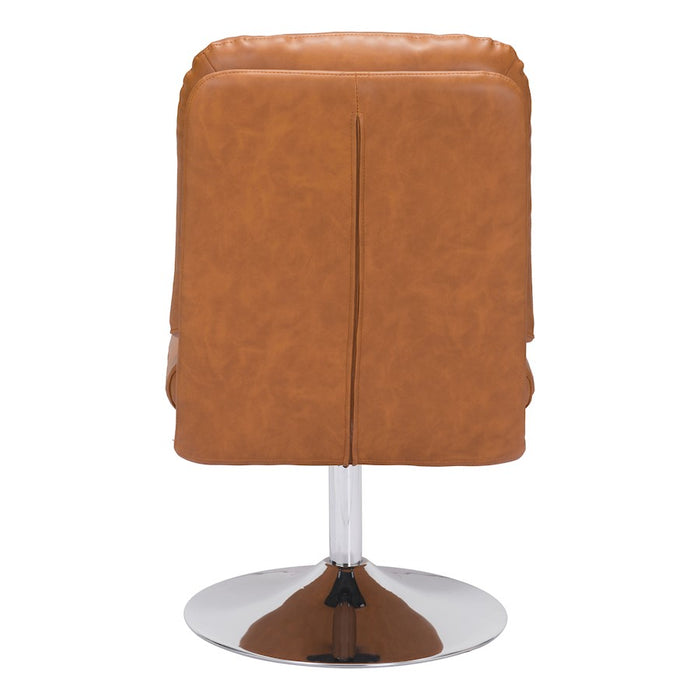 Zuo Modern Rory Accent Chair, Brown