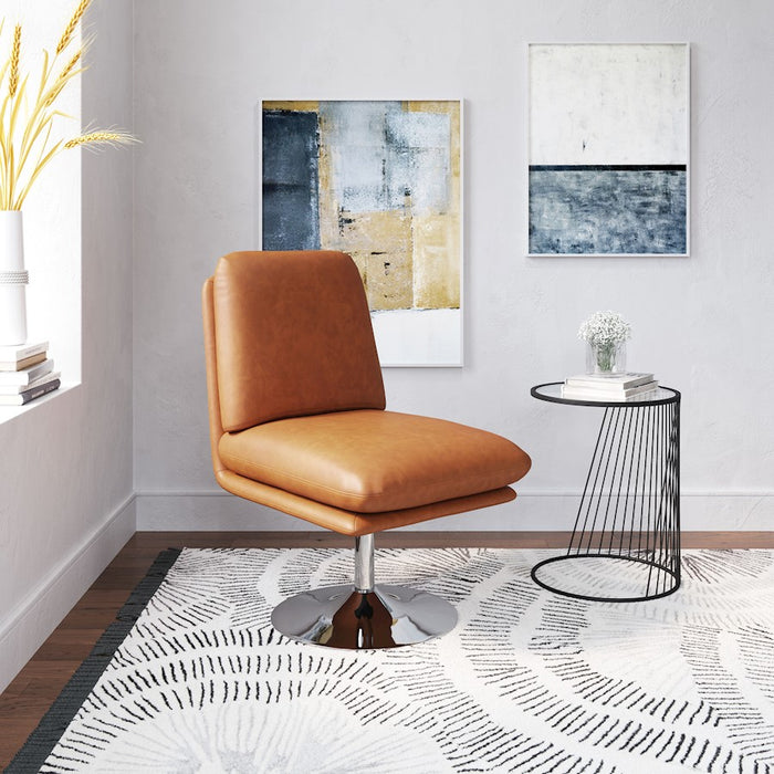Zuo Modern Rory Accent Chair, Brown