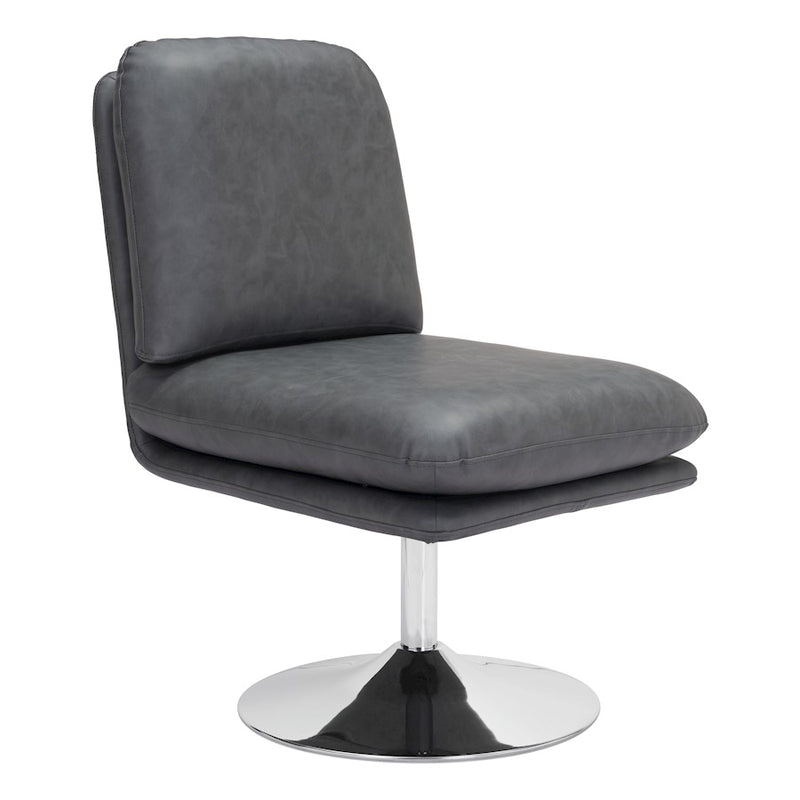 Zuo Modern Rory Accent Chair, Gray