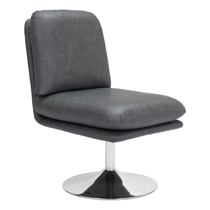 Zuo Modern Rory Accent Chair, Gray