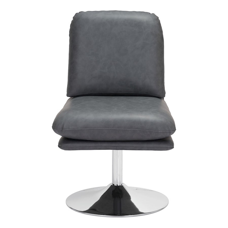 Zuo Modern Rory Accent Chair, Gray