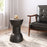 Zuo Modern Wisdom Side Table, Black