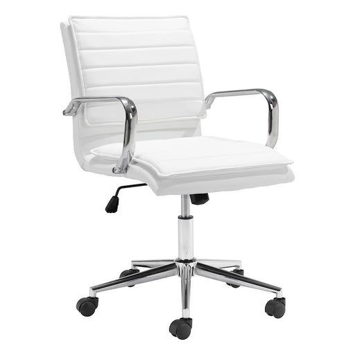 Zuo Modern Partner Office Chair, White - 109006