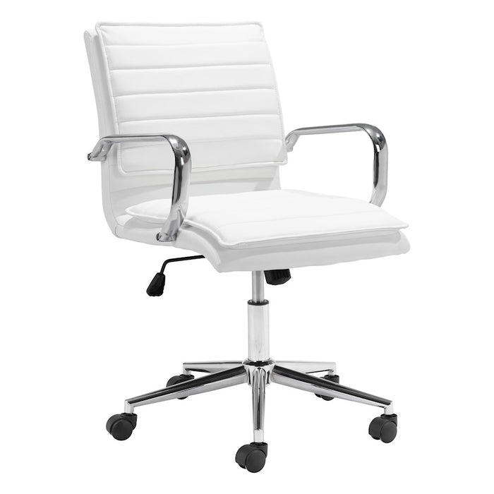 Zuo Modern Partner Office Chair, White - 109006