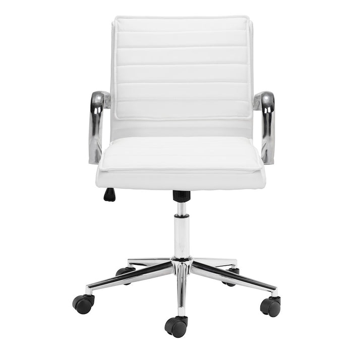 Zuo Modern Partner Office Chair, White