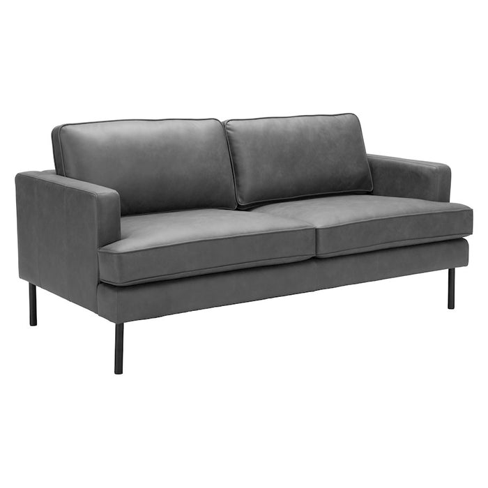 Zuo Modern Decade Sofa, Vintage Gray