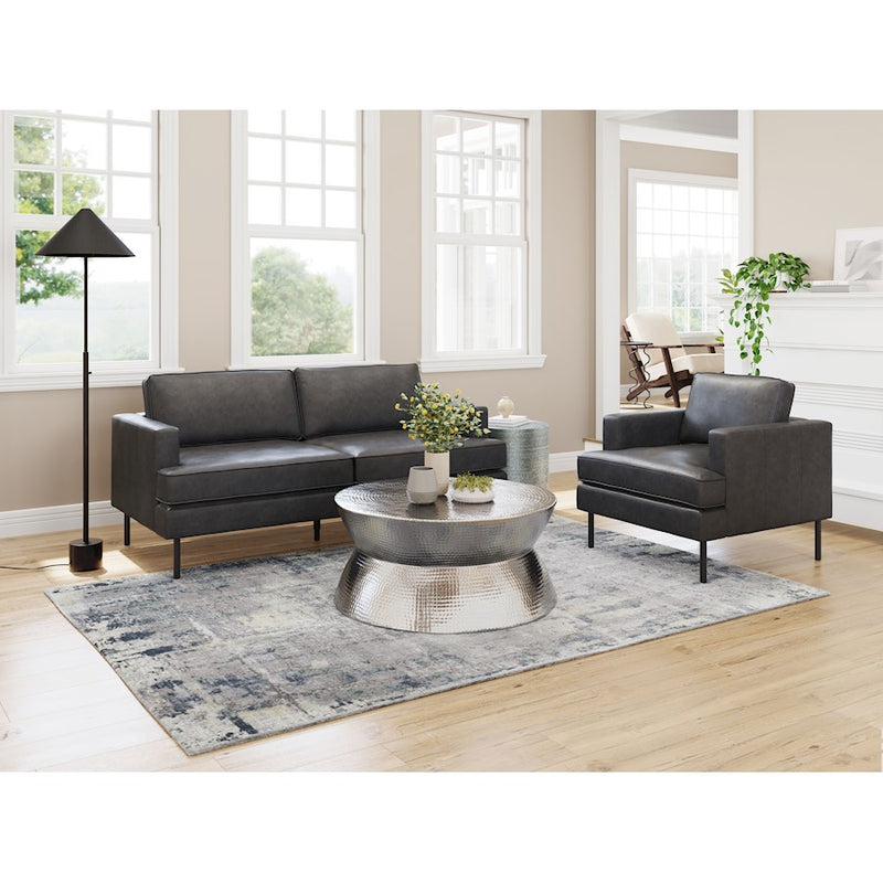 Zuo Modern Decade Sofa, Vintage Gray
