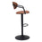 Zuo Modern Kirby BarStool, Vintage Brown/Black