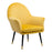 Zuo Modern Alexandria Accent Chair, Yellow