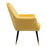 Zuo Modern Alexandria Accent Chair, Yellow