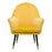 Zuo Modern Alexandria Accent Chair, Yellow